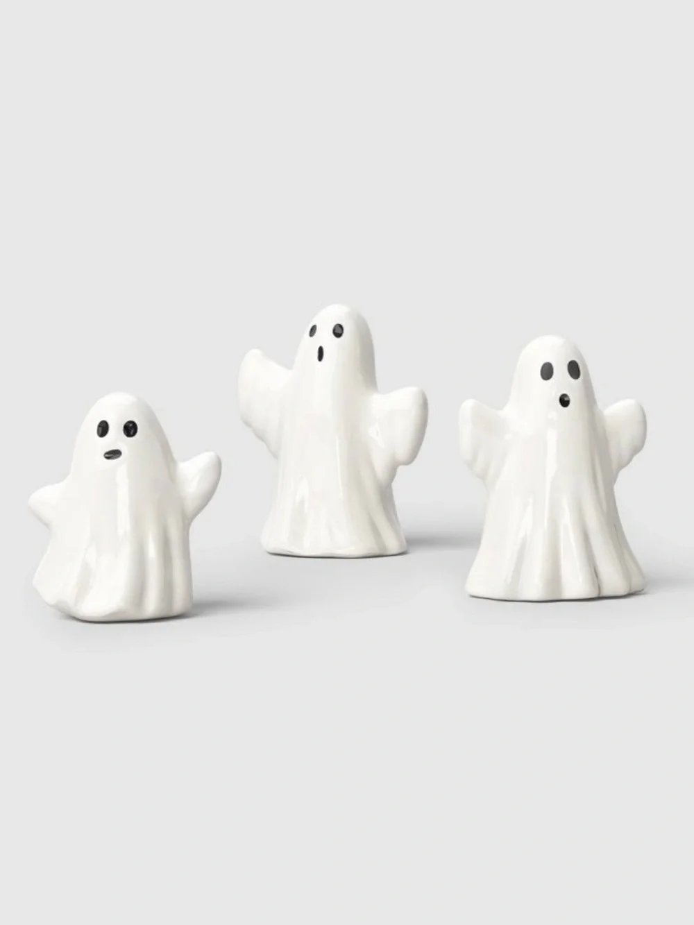 NEW Target Hyde and EEK! Boutique™ Halloween 3pc Shiny Ceramic Ghosts